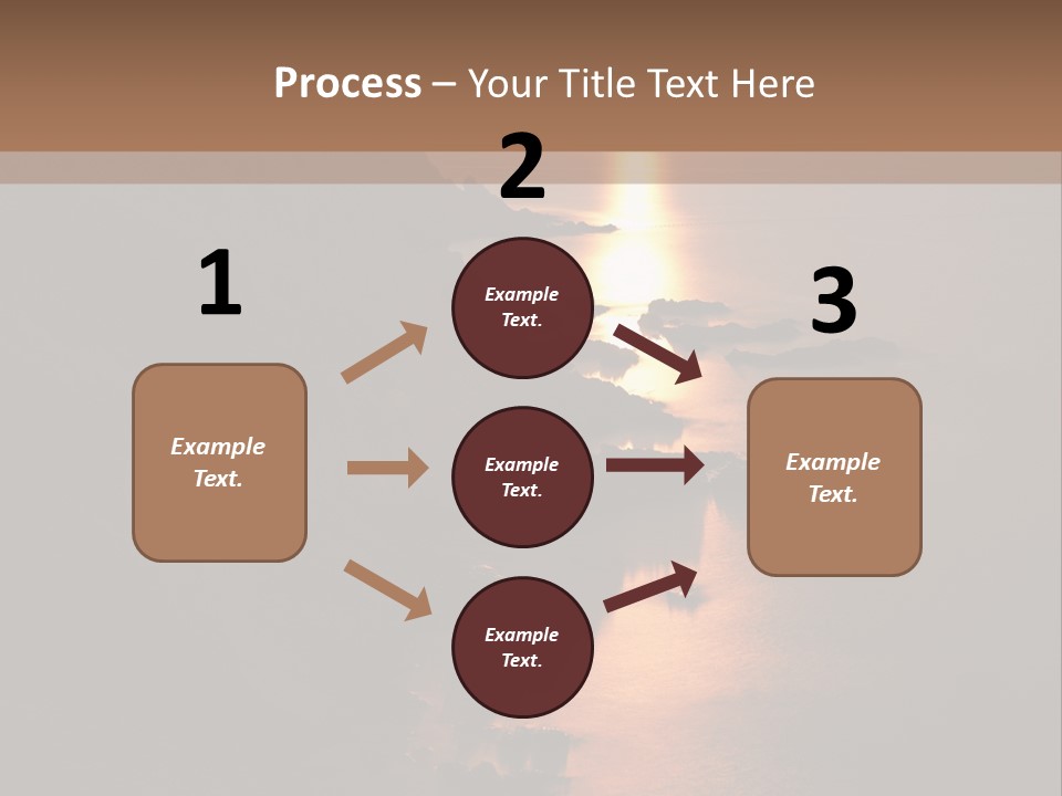 Cylinder Horizon Rural Site PowerPoint Template