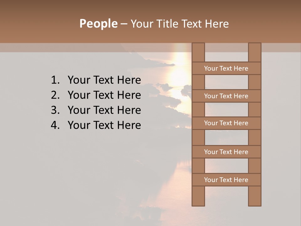 Cylinder Horizon Rural Site PowerPoint Template