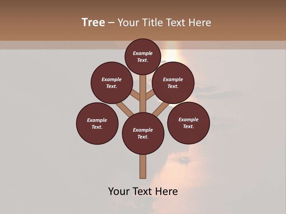 Cylinder Horizon Rural Site PowerPoint Template