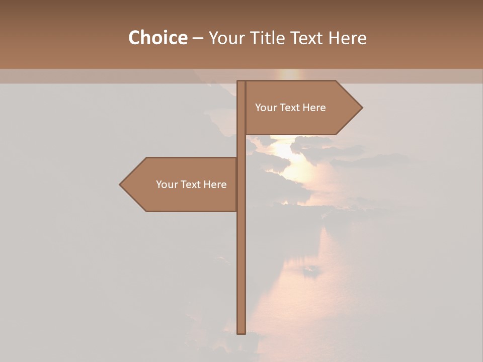 Cylinder Horizon Rural Site PowerPoint Template