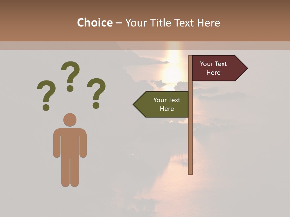 Cylinder Horizon Rural Site PowerPoint Template