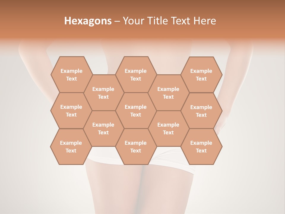 One Stomach Slender PowerPoint Template