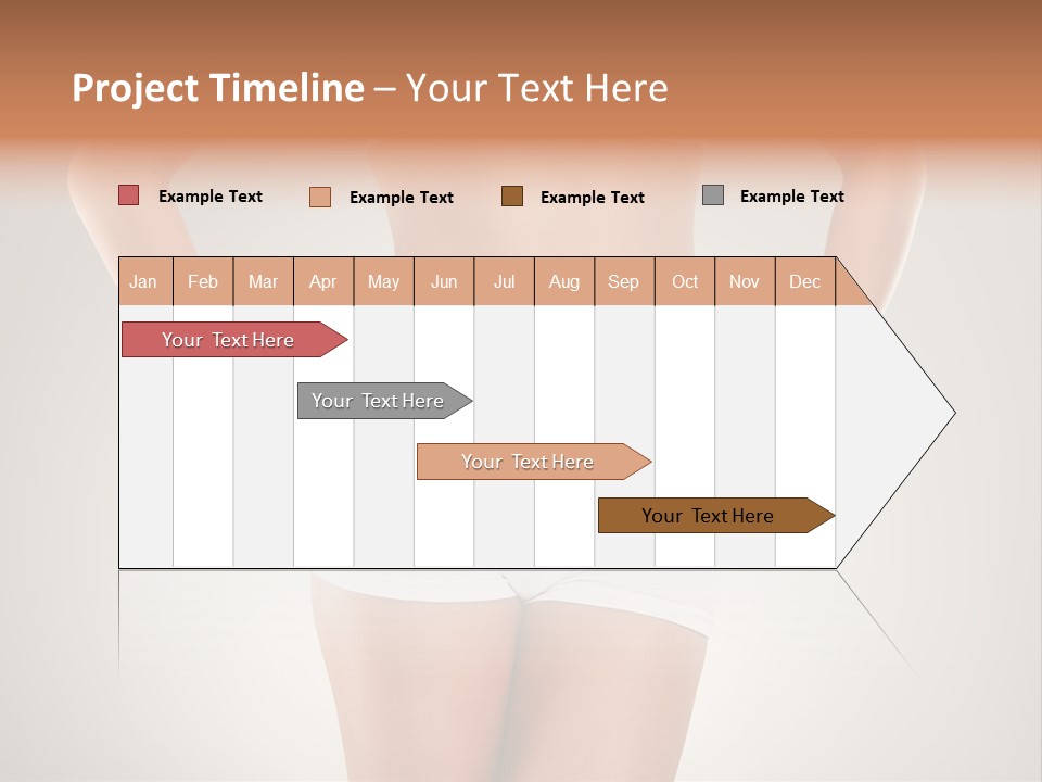 One Stomach Slender PowerPoint Template