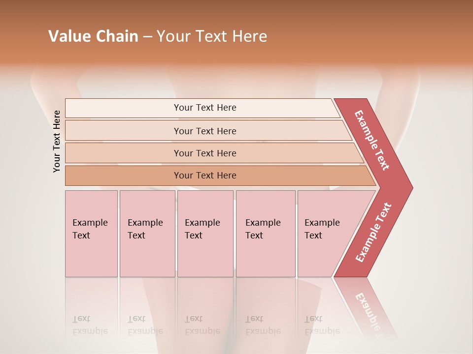 One Stomach Slender PowerPoint Template