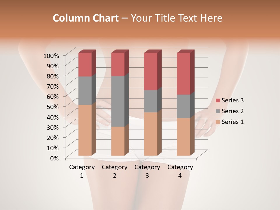 One Stomach Slender PowerPoint Template