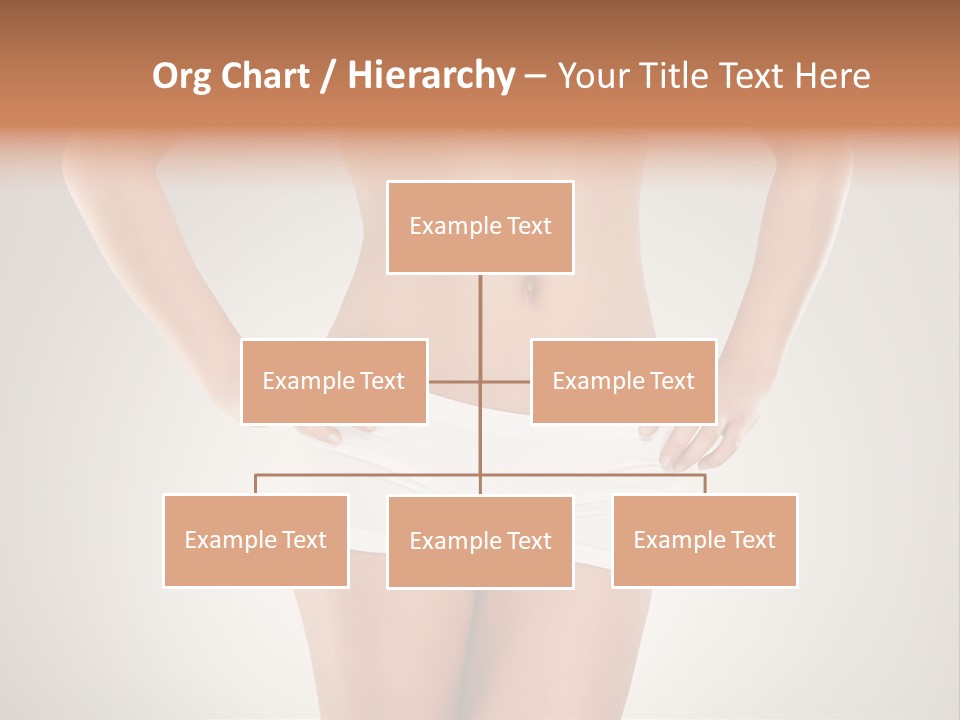 One Stomach Slender PowerPoint Template