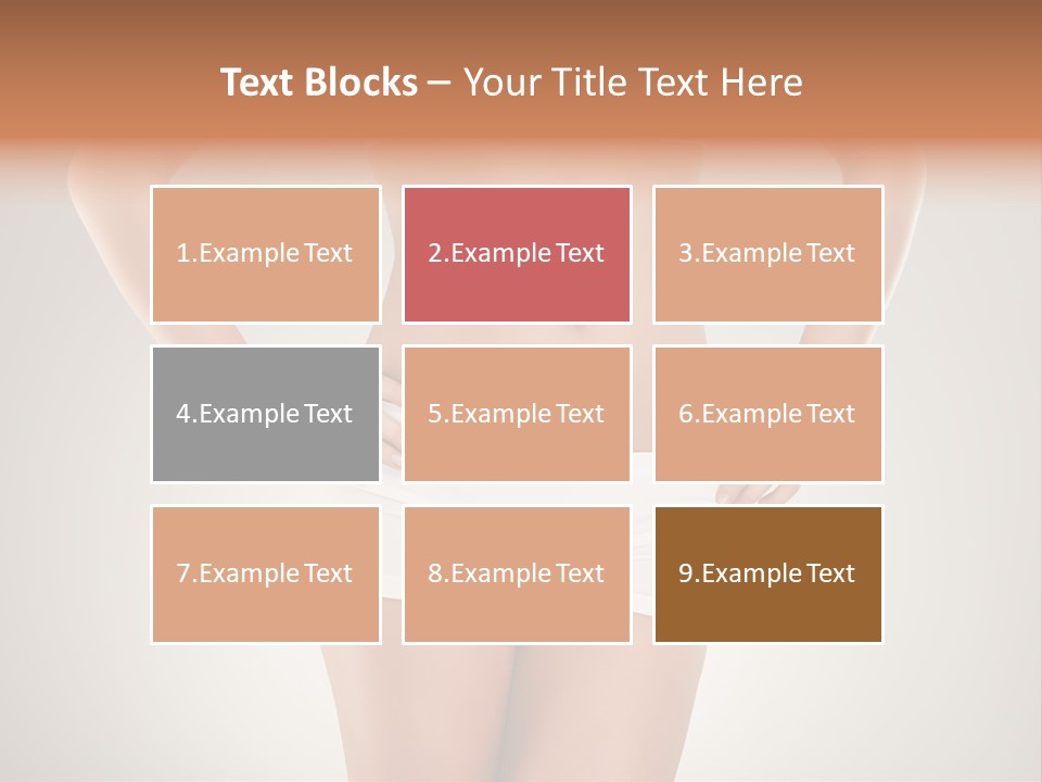 One Stomach Slender PowerPoint Template