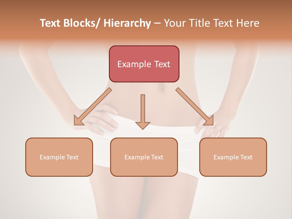 One Stomach Slender PowerPoint Template