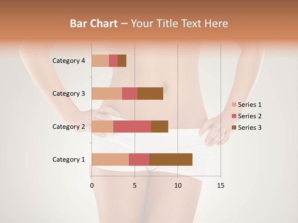 One Stomach Slender PowerPoint Template