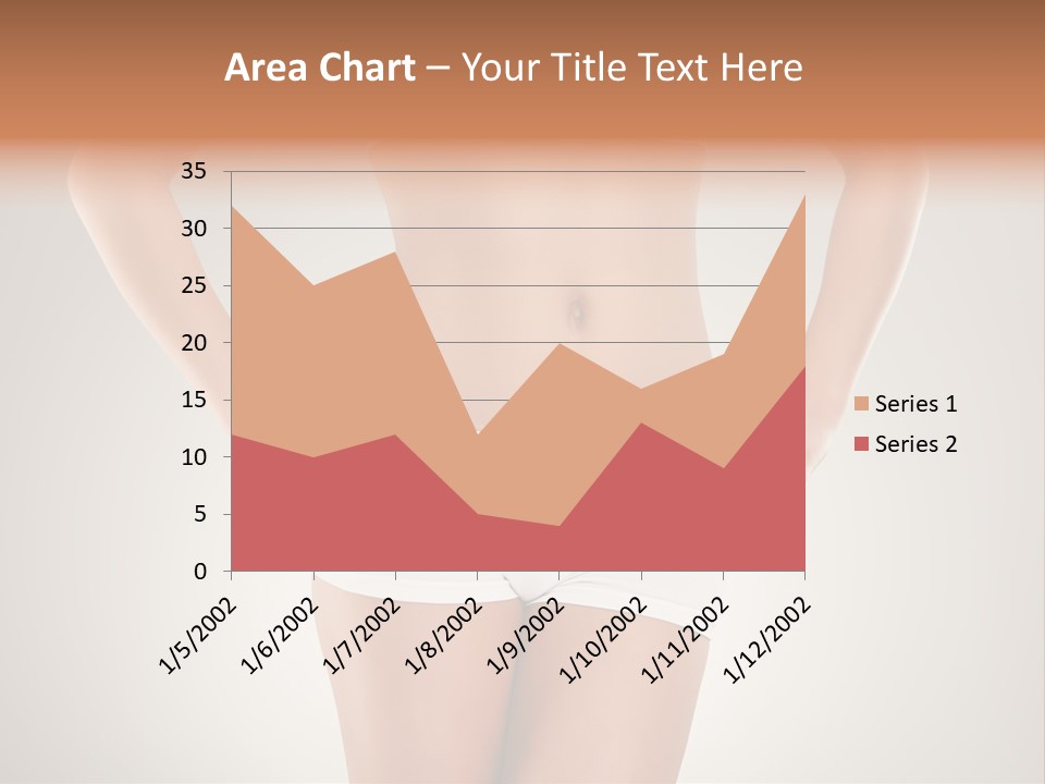 One Stomach Slender PowerPoint Template