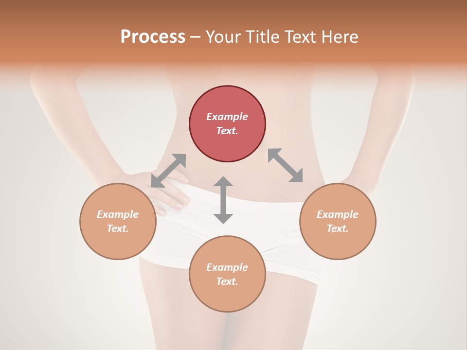 One Stomach Slender PowerPoint Template
