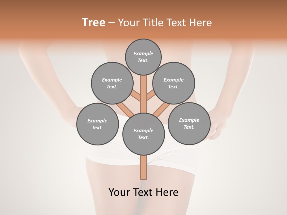 One Stomach Slender PowerPoint Template