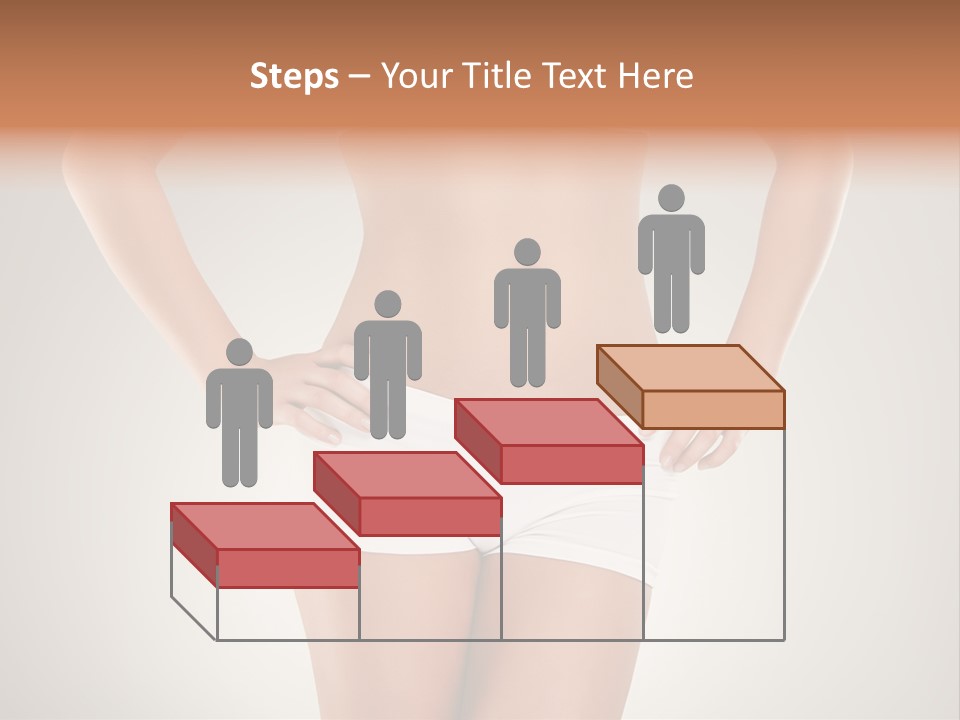 One Stomach Slender PowerPoint Template