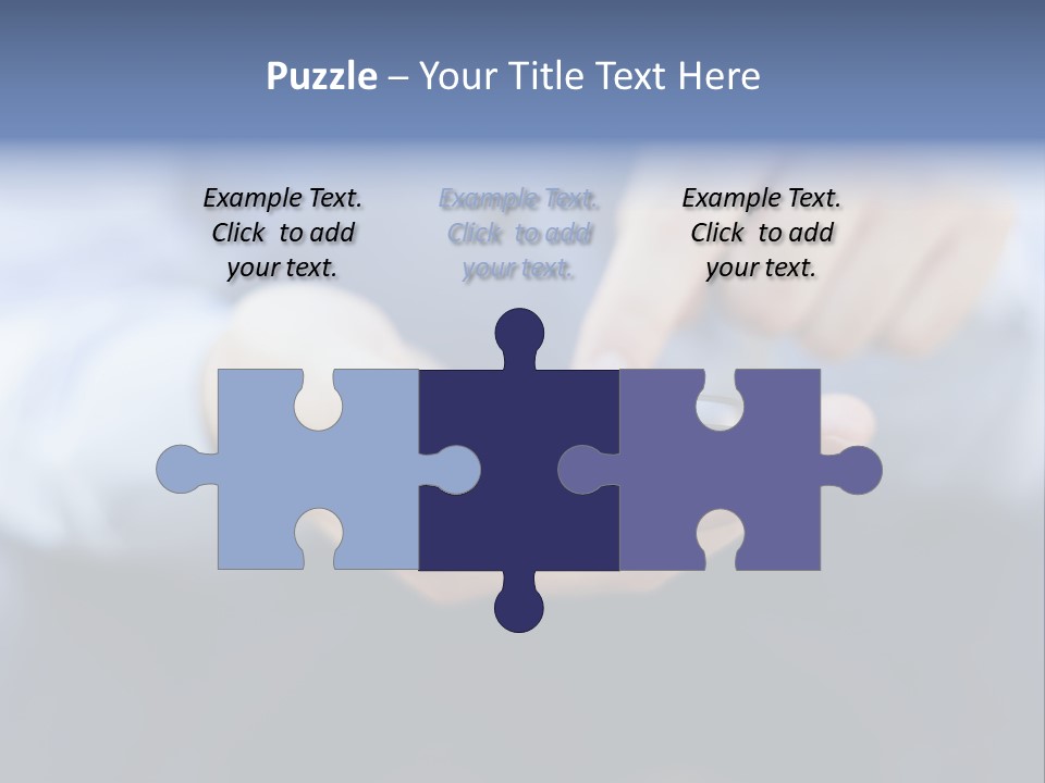 Person Mobile Technology PowerPoint Template