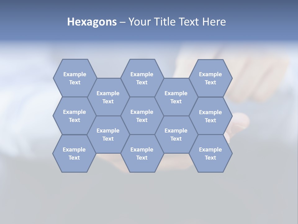 Person Mobile Technology PowerPoint Template