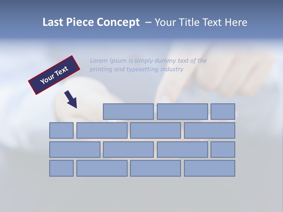 Person Mobile Technology PowerPoint Template