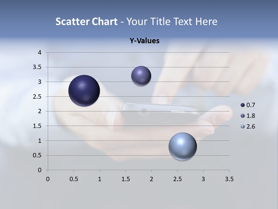Person Mobile Technology PowerPoint Template