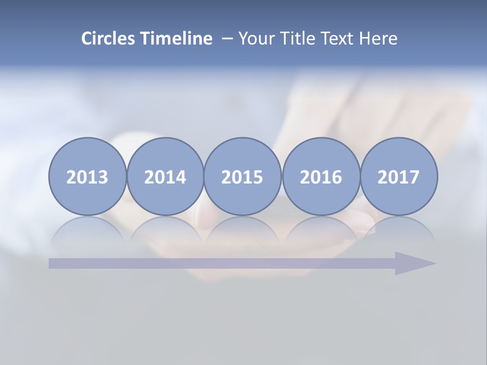 Person Mobile Technology PowerPoint Template