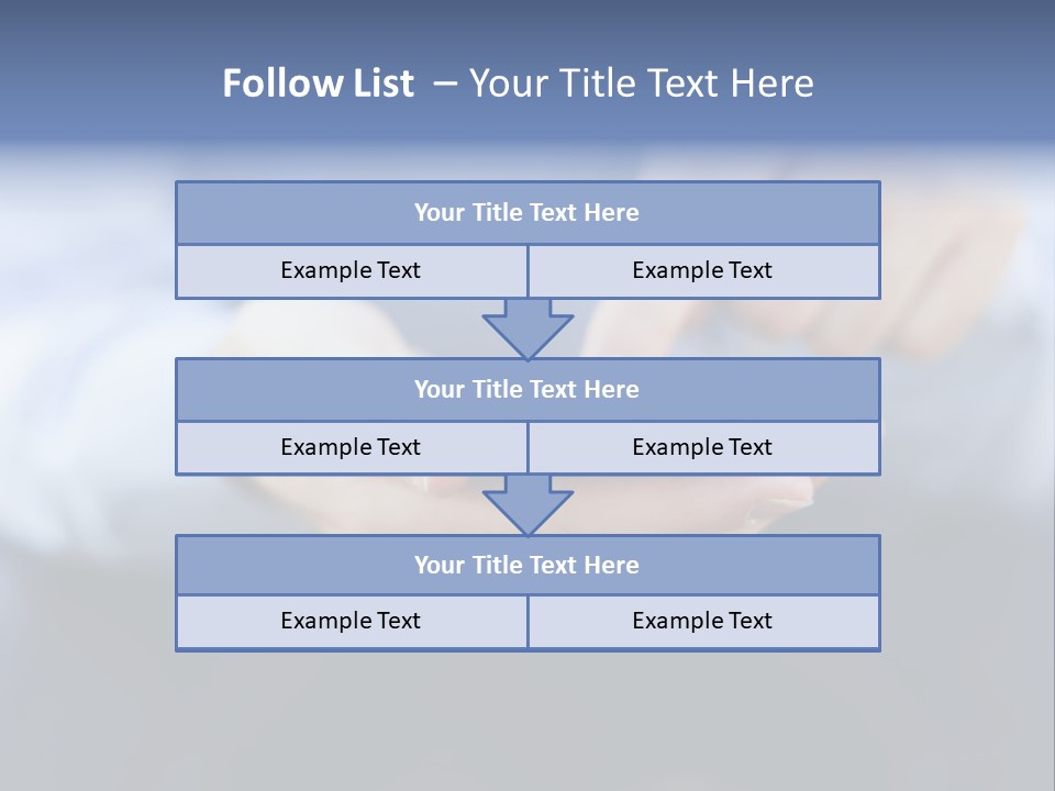 Person Mobile Technology PowerPoint Template