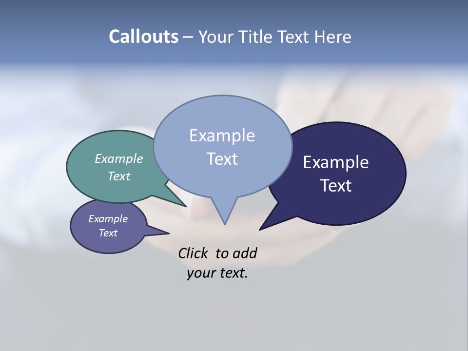 Person Mobile Technology PowerPoint Template