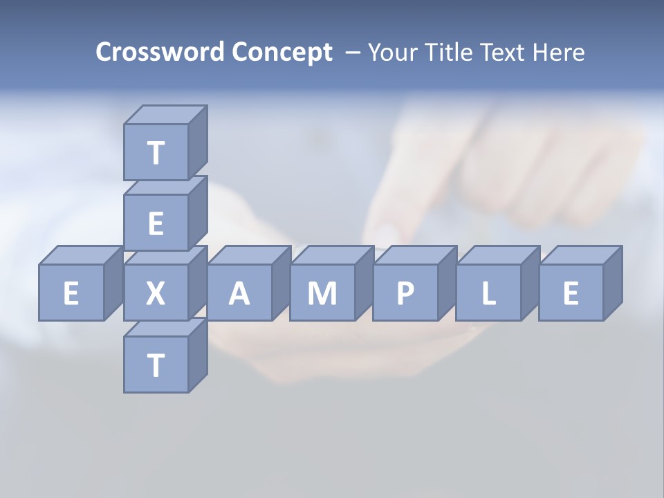 Person Mobile Technology PowerPoint Template