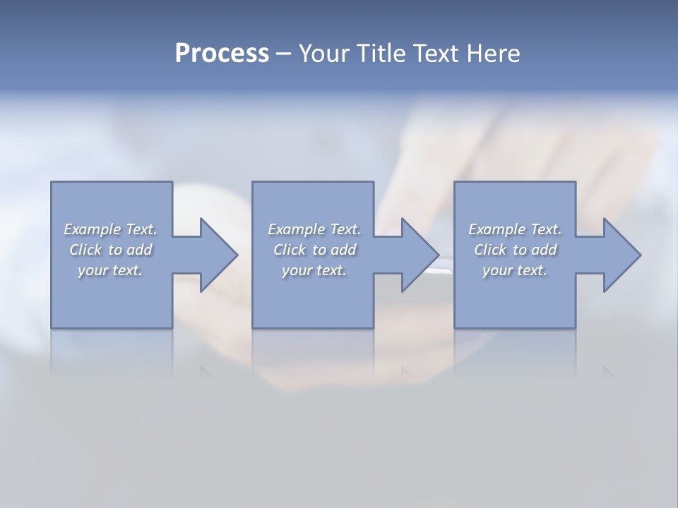Person Mobile Technology PowerPoint Template