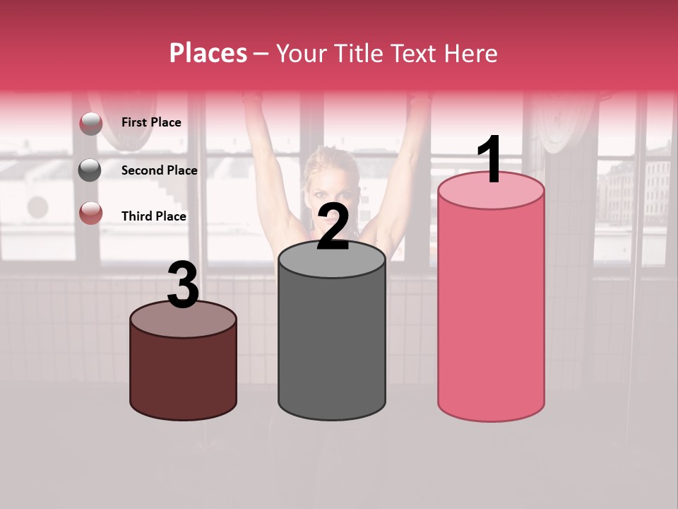 Athletic Muscle Focus PowerPoint Template