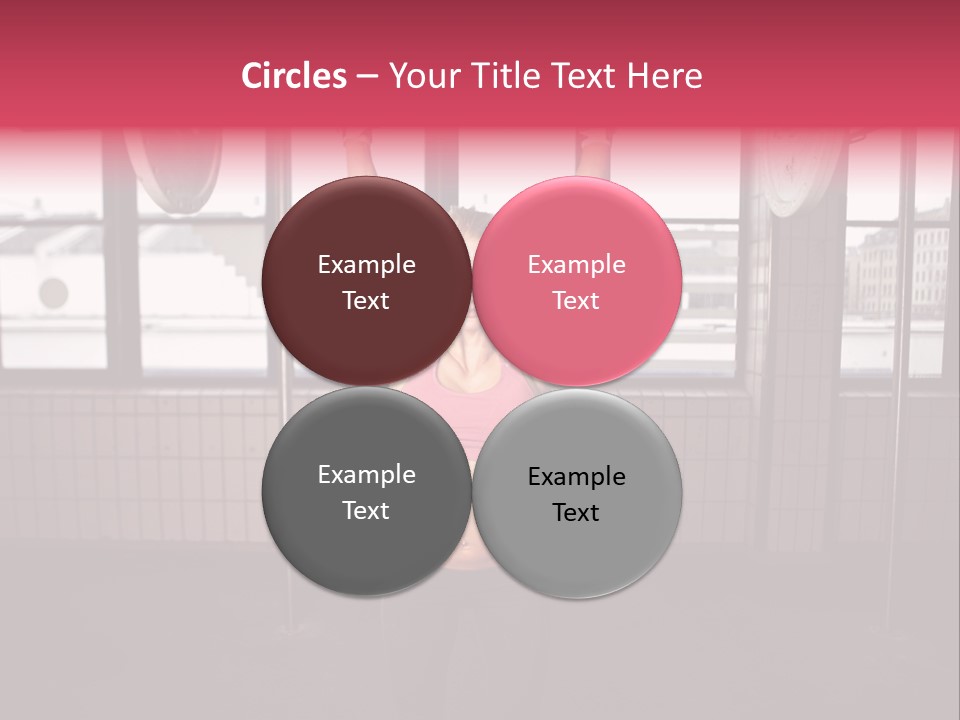 Athletic Muscle Focus PowerPoint Template