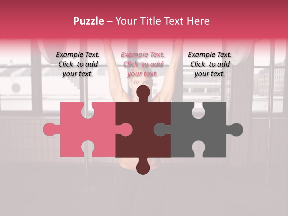 Athletic Muscle Focus PowerPoint Template