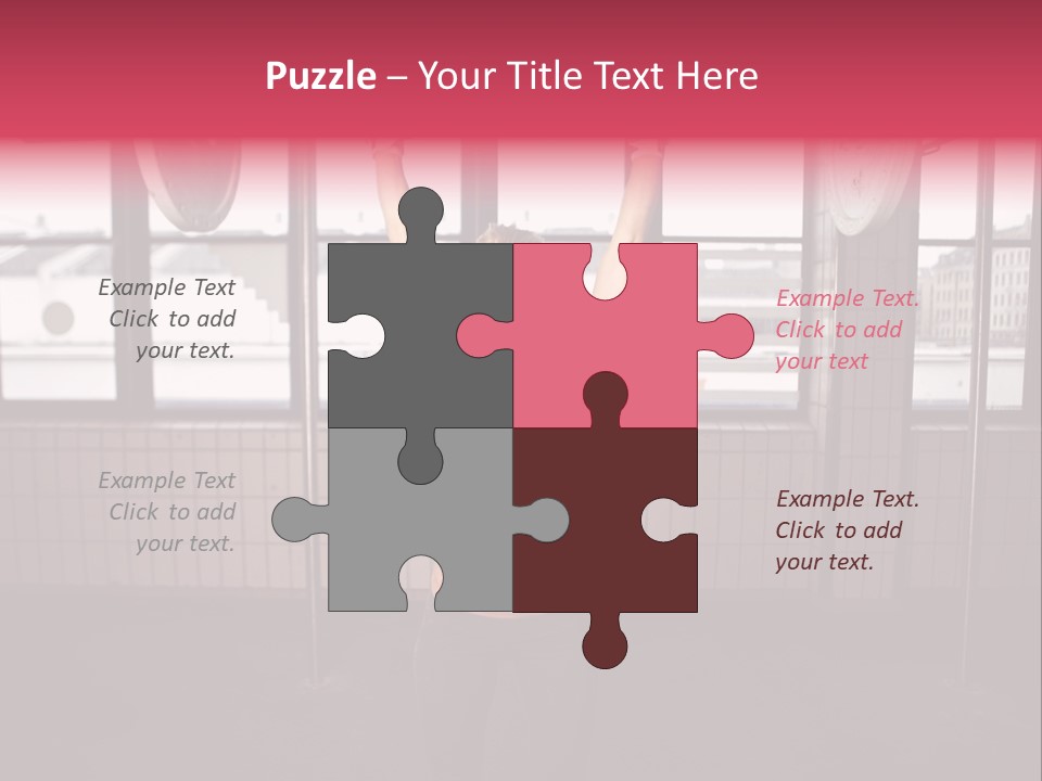 Athletic Muscle Focus PowerPoint Template