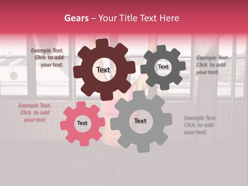 Athletic Muscle Focus PowerPoint Template