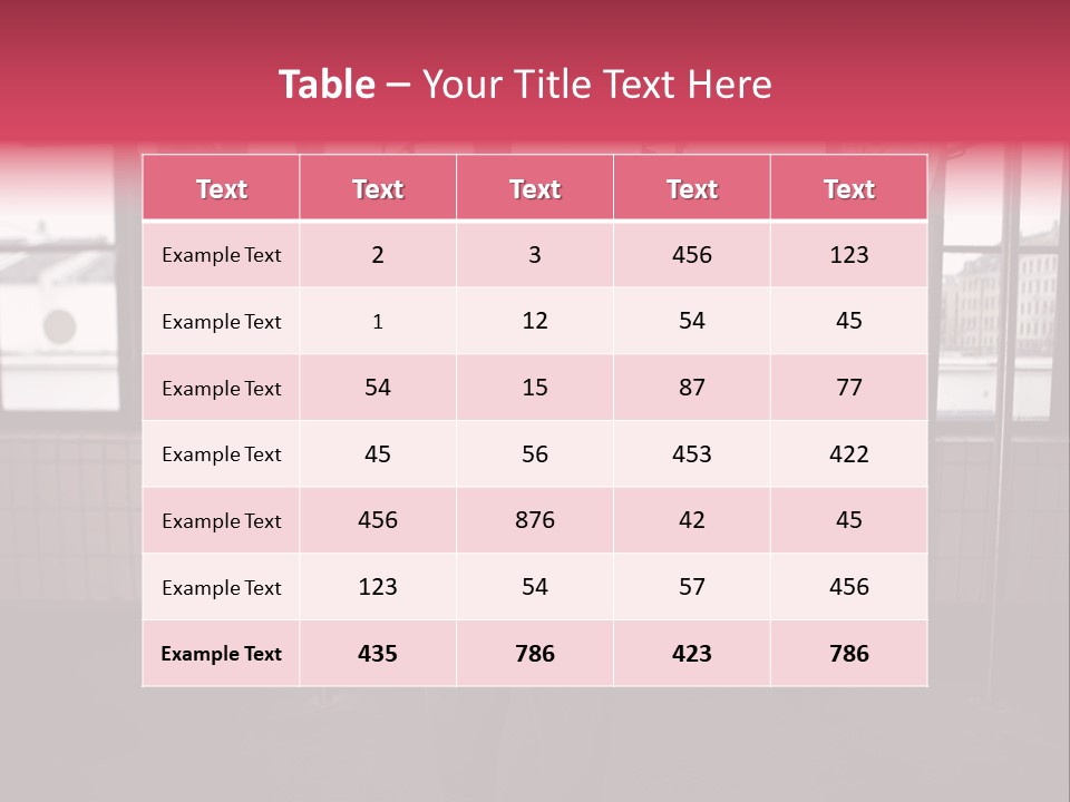 Athletic Muscle Focus PowerPoint Template