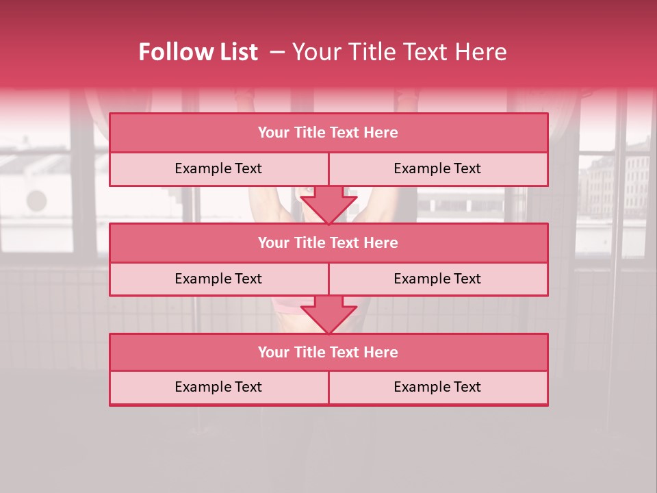 Athletic Muscle Focus PowerPoint Template