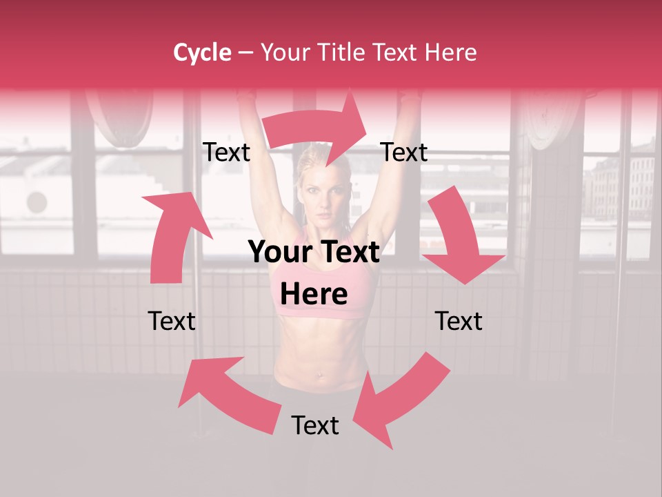 Athletic Muscle Focus PowerPoint Template