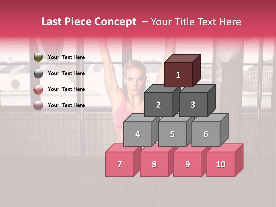 Athletic Muscle Focus PowerPoint Template