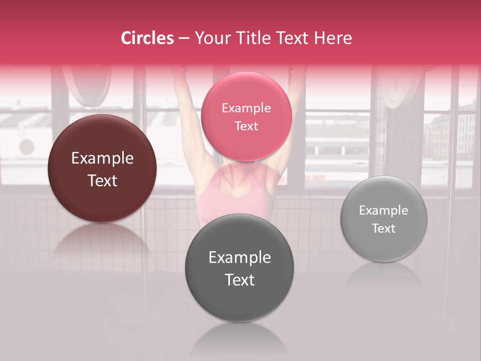 Athletic Muscle Focus PowerPoint Template