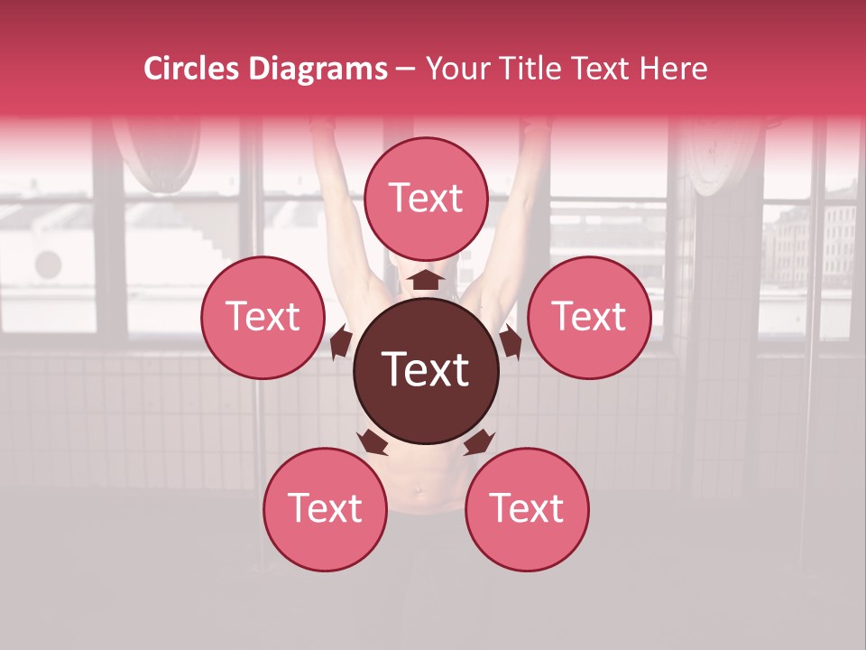 Athletic Muscle Focus PowerPoint Template