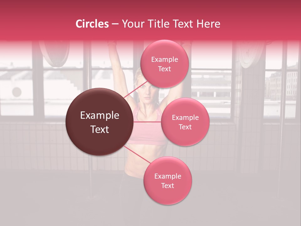 Athletic Muscle Focus PowerPoint Template