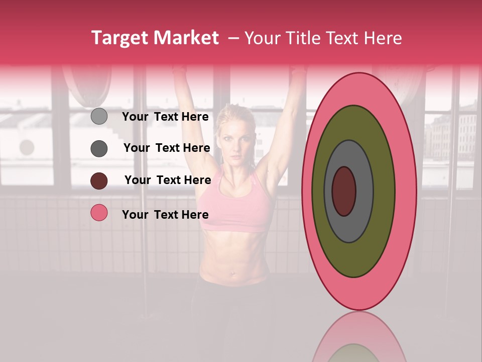 Athletic Muscle Focus PowerPoint Template