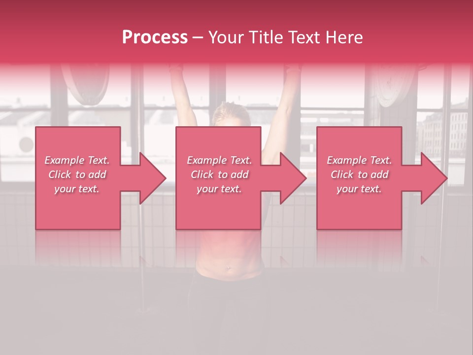 Athletic Muscle Focus PowerPoint Template