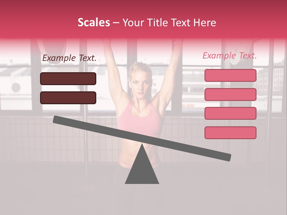 Athletic Muscle Focus PowerPoint Template
