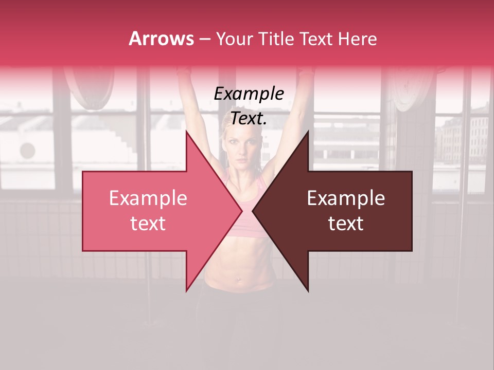 Athletic Muscle Focus PowerPoint Template