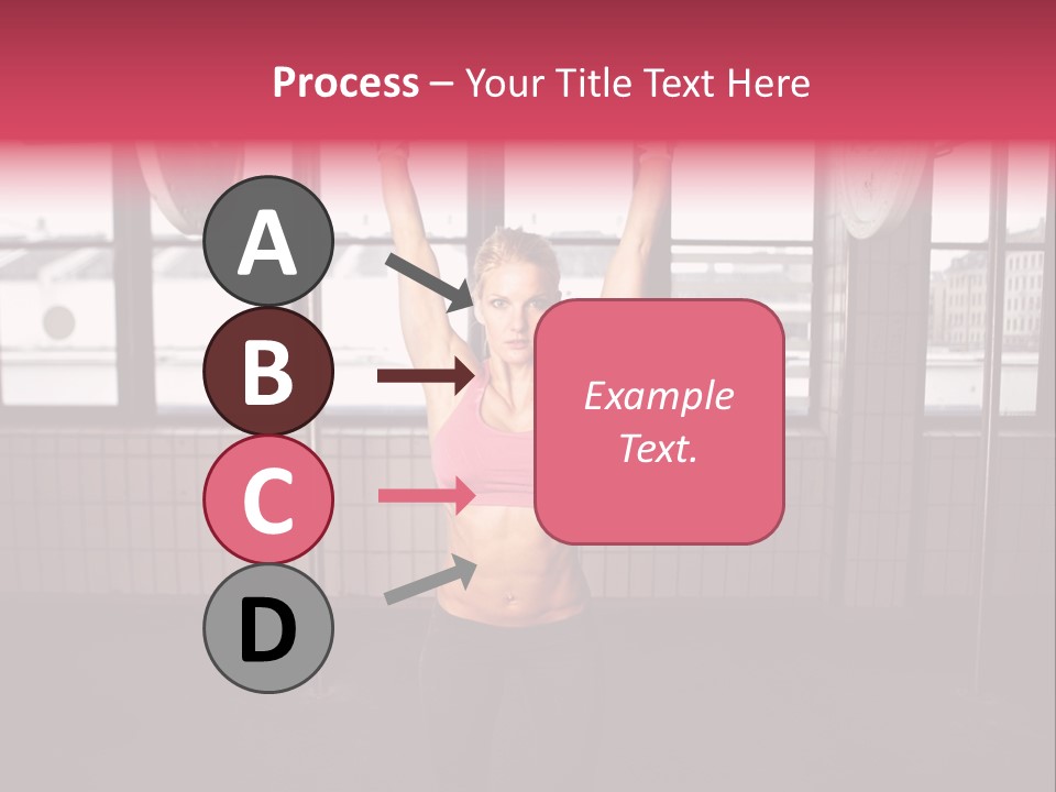 Athletic Muscle Focus PowerPoint Template