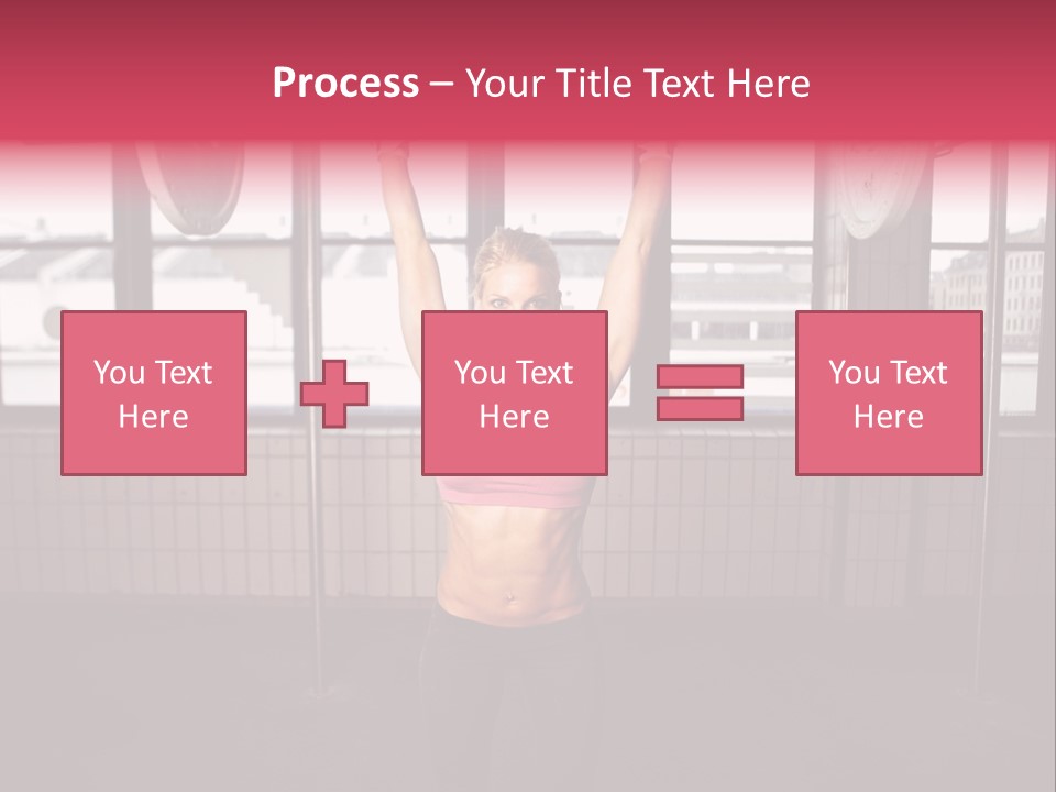 Athletic Muscle Focus PowerPoint Template
