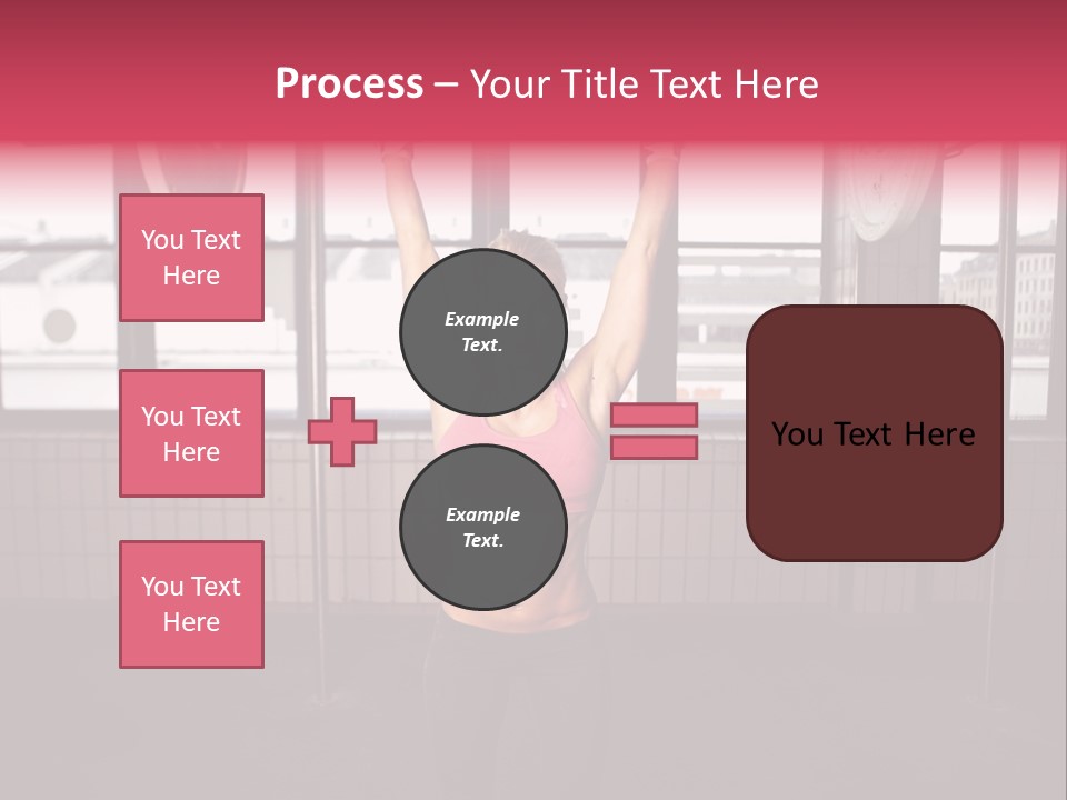 Athletic Muscle Focus PowerPoint Template