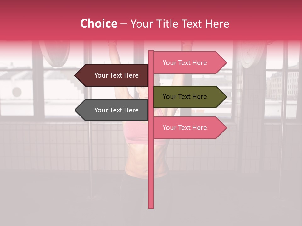 Athletic Muscle Focus PowerPoint Template