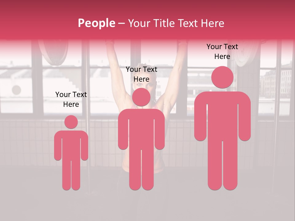 Athletic Muscle Focus PowerPoint Template