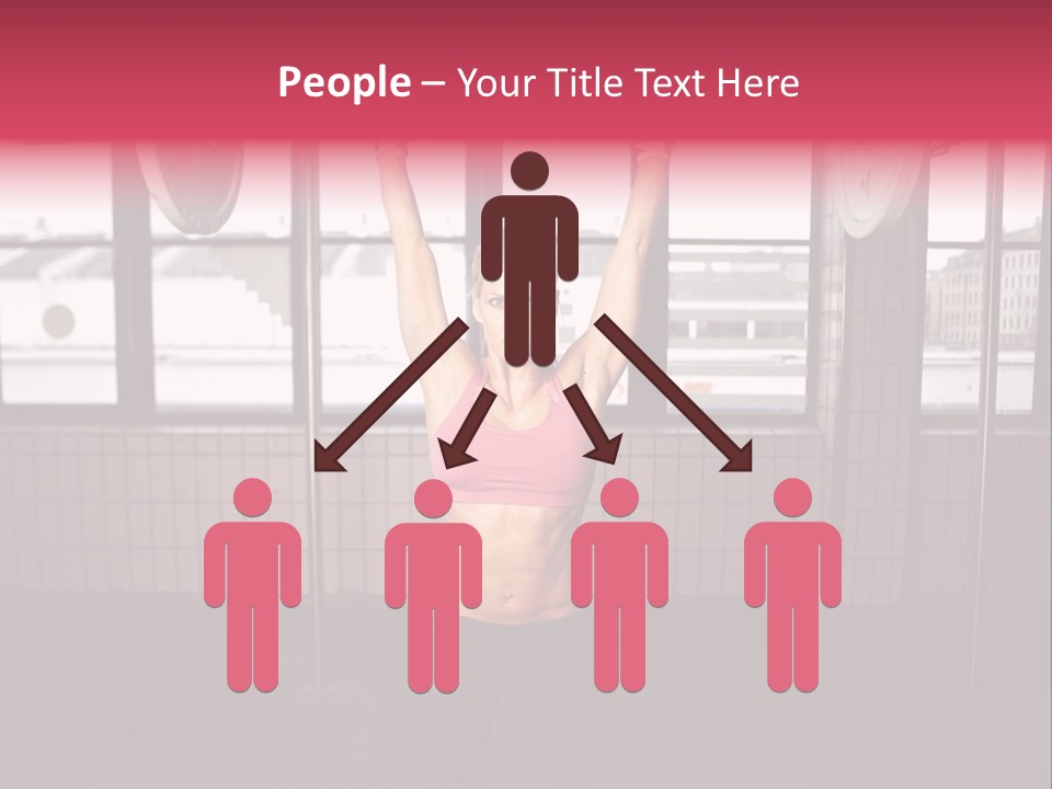 Athletic Muscle Focus PowerPoint Template