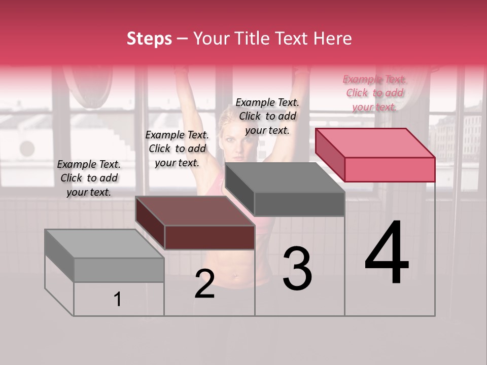 Athletic Muscle Focus PowerPoint Template