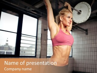 Body Muscle Fit PowerPoint Template